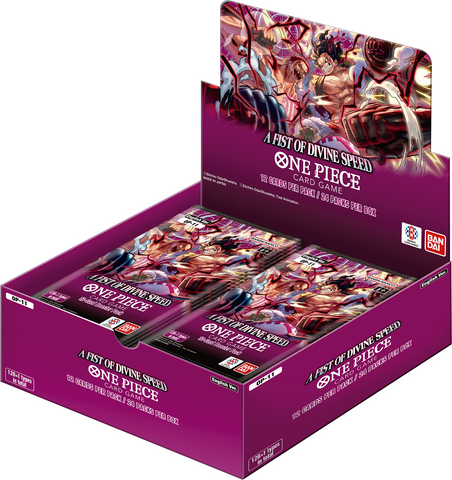 One Piece Card Game A Fist of Divine Speed Booster Box OP-11
