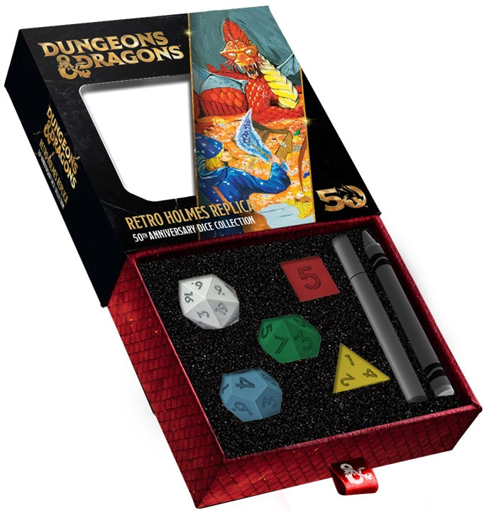 D&D 50th Anniversary Vintage Dice Set