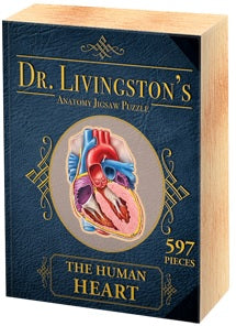 Dr. Livingston’s Human Heart 597Pc Puzzle