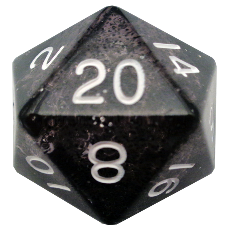 FanRoll Mega Acrylic 35mm D20 Ethereal Black