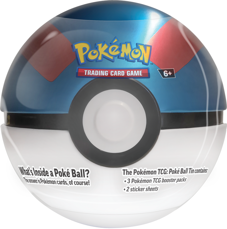 Pokemon Great Ball Tin Winter 2024