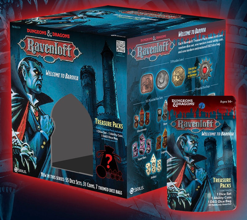 D&D Ravenloft Castle Ravenloft Treasure Packs
