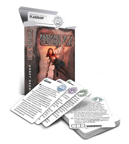 Ironsworn: Starforged - Sundered Isles Asset Deck