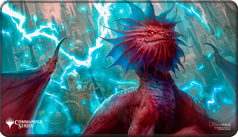 Niv Mizzet Black Stitched Playmat