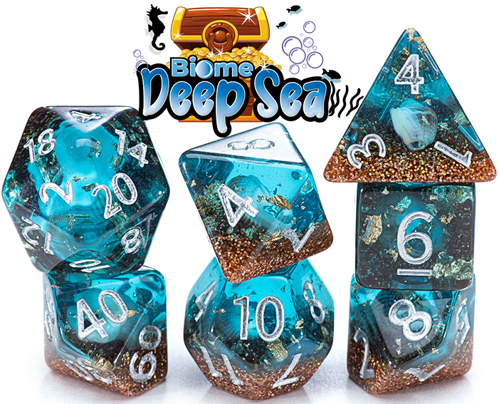 GKG Biome Deep Sea 7-Die Set