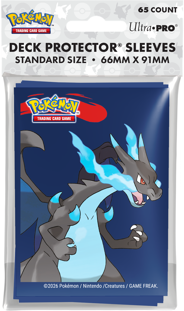 Ultra Pro Pokemon Mega Charizard X Sleeves