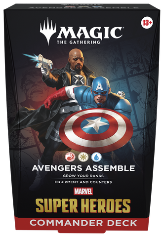 Marvel Super Heroes Commander Deck Avengers Assemble