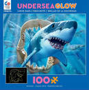 Undersea Glow Shark 100Pc Puzzle