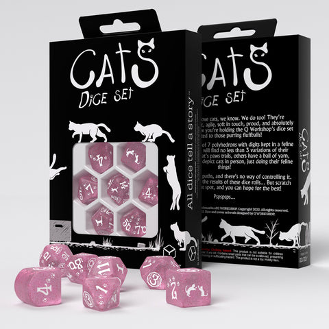 Cats Dice Daisy 7-Die Set