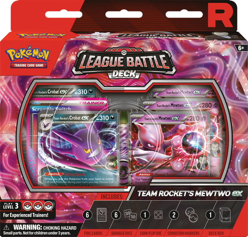 Team Rocket's Mewtwo ex League Battle Deck
