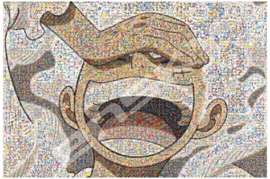 One Piece Mosaic Art Gear 5 1000Pc Puzzle