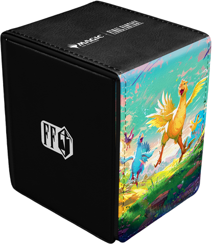 Alcove Flip Magic: The Gathering Final Fantasy Chocobo Holiday Release 100+ Premium Deck Box