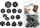DCC Black Dice Set