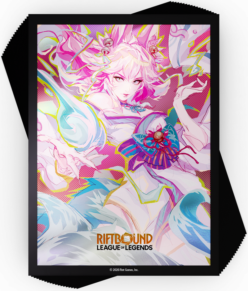 Riftbound League of Legends Trading Card Game Sleeves Spirit Blossom Ahri