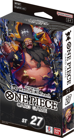 One Piece Card Game Marshall D Teach Starter Deck ST-27