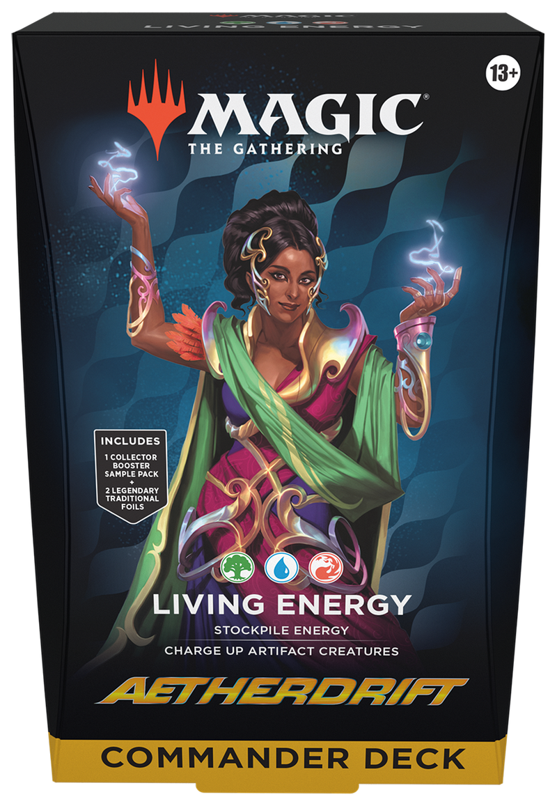 Aetherdrift Commander Deck Living Energy