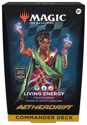 Aetherdrift Commander Deck Living Energy