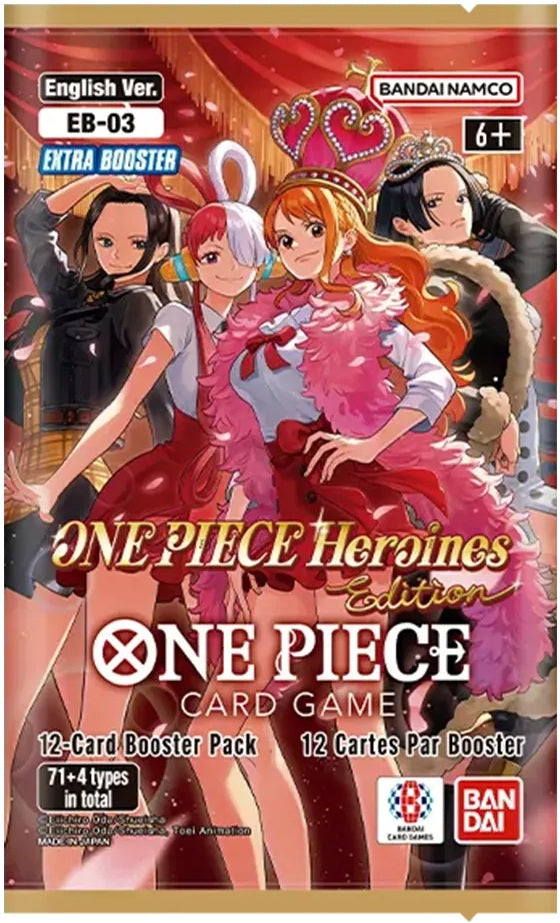 One Piece Card Game Heroines Edition Booster Pack EB-03