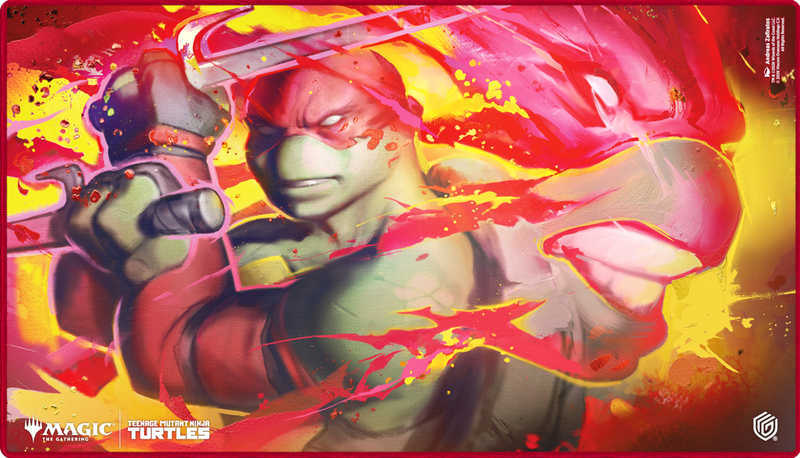Magic: The Gathering Teenage Mutant Ninja Turtles Raphael's Technique Playmat