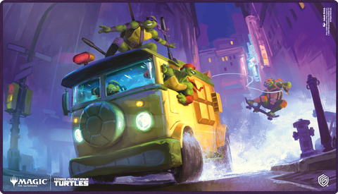 Magic: The Gathering Teenage Mutant Ninja Turtles Turtle Van Playmat
