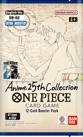 One Piece Card Game Anime 25th Collection Booster Pack EB-02