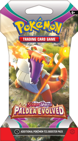 Scarlet & Violet Paldea Evolved Sleeved Booster Pack