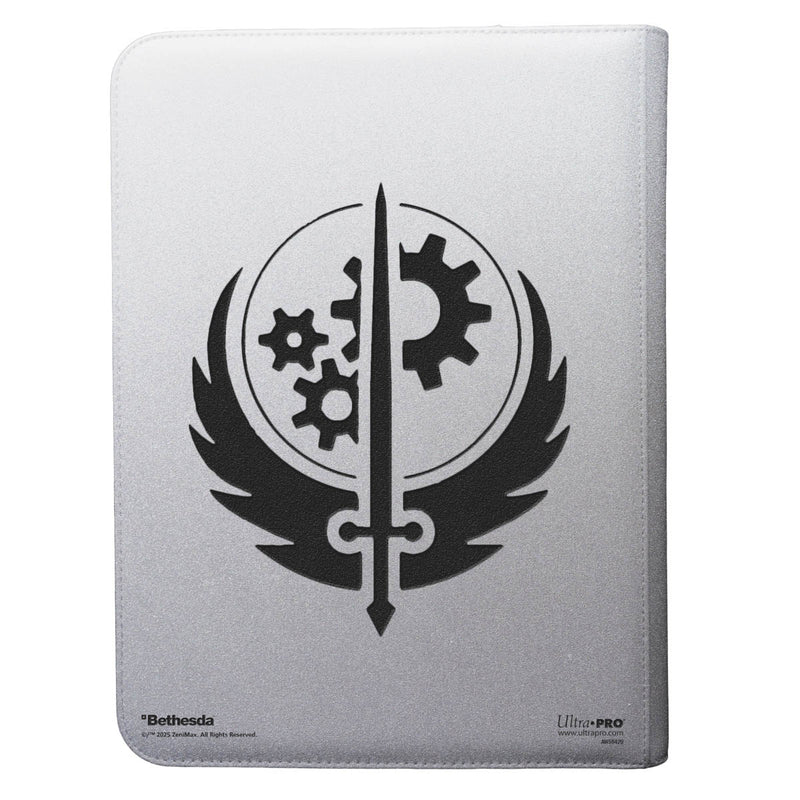 9 Pocket Zippered Pro Binder Fallout Brotherhood of Steel Bethesda