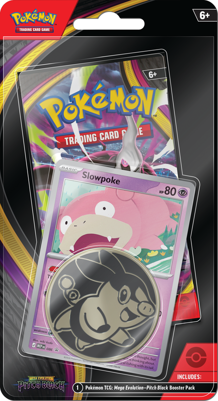 Mega Evolution Pitch Black Checklane Blister Slowpoke