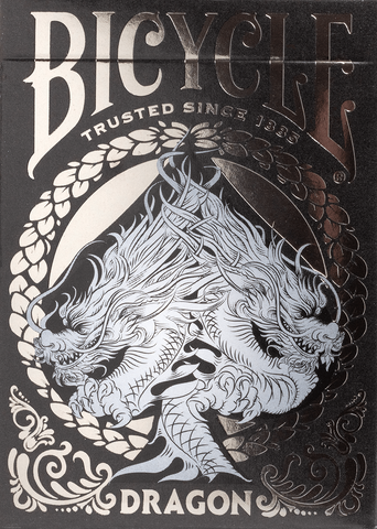 Bicycle Playing Cards Black Dragon