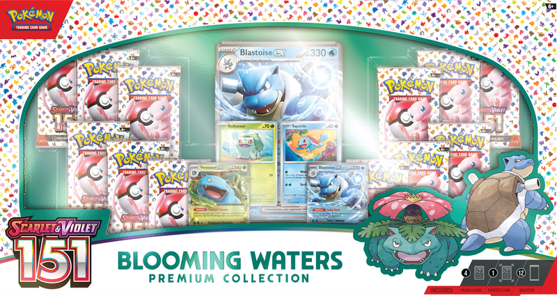 Scarlet & Violet 151 Blooming Waters Premium Collection