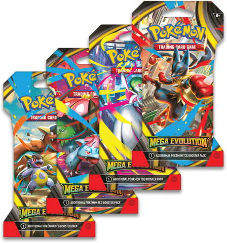 Mega Evolution Base Set Sleeved Booster Pack