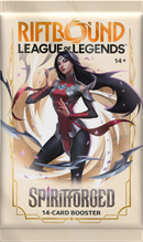 Riftbound League of Legends Trading Card Game Spiritforged Booster Pack