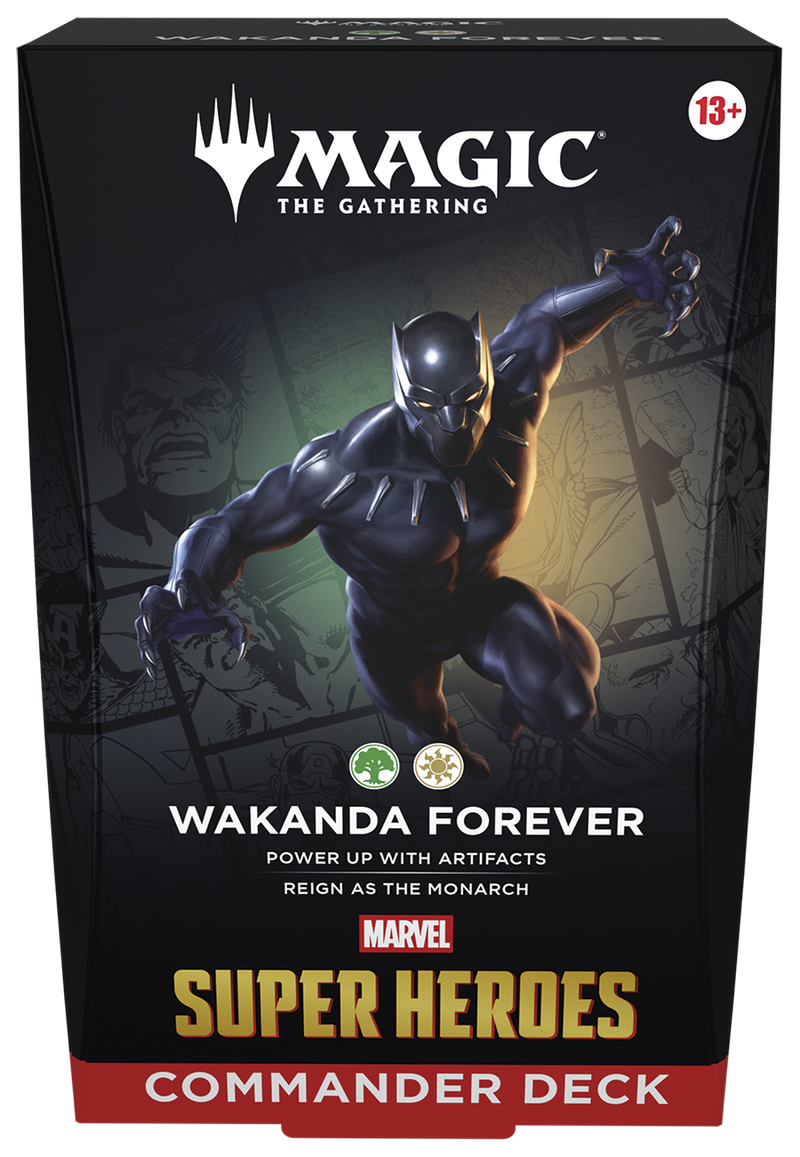 Marvel Super Heroes Commander Deck Wakanda Forever