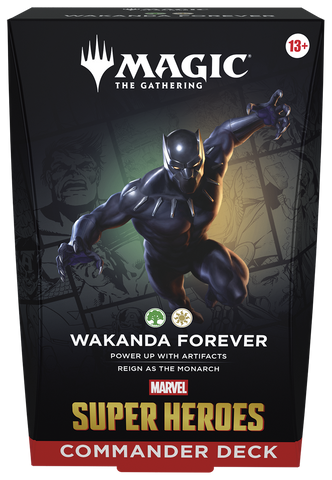 Marvel Super Heroes Commander Deck Wakanda Forever