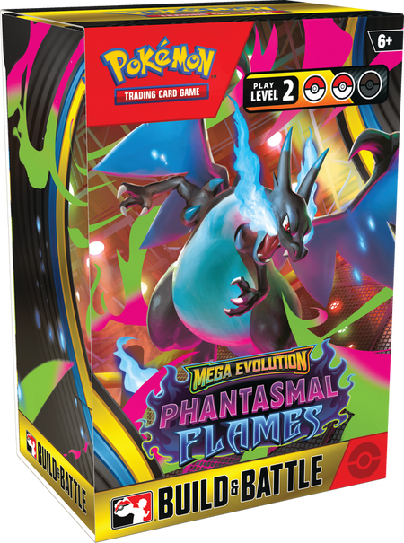 Mega Evolution Phantasmal Flames Build & Battle Box