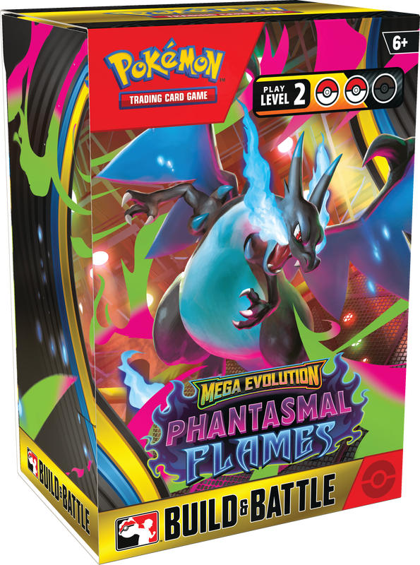 Mega Evolution Phantasmal Flames Build & Battle Box