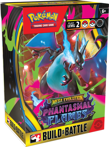 Mega Evolution Phantasmal Flames Build & Battle Box