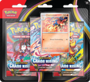 Mega Evolution Chaos Rising 3 Pack Blister Charmeleon