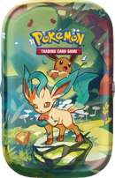 Scarlet & Violet Prismatic Evolutions Mini Tin Leafeon