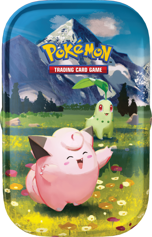 [Pre-Order] Mega Evolution Ascended Heroes Mini Tin Chikorita and Clefairy
