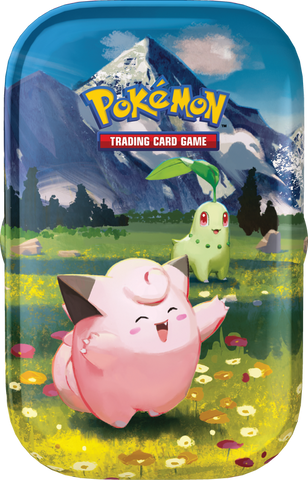 [Pre-Order] Mega Evolution Ascended Heroes Mini Tin Chikorita and Clefairy