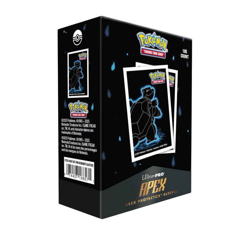 Ultra Pro Apex Sleeves Pokemon Neon Kanto Blastoise