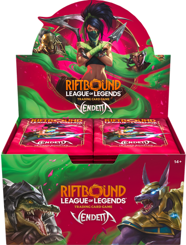 [Pre-Order] Riftbound League of Legends Trading Card Game  Vendetta Booster Box