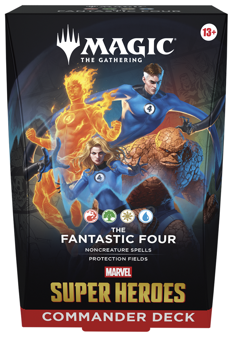 Marvel Super Heroes Commander Deck The Fantastic Four