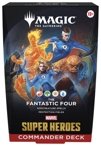 Marvel Super Heroes Commander Deck The Fantastic Four