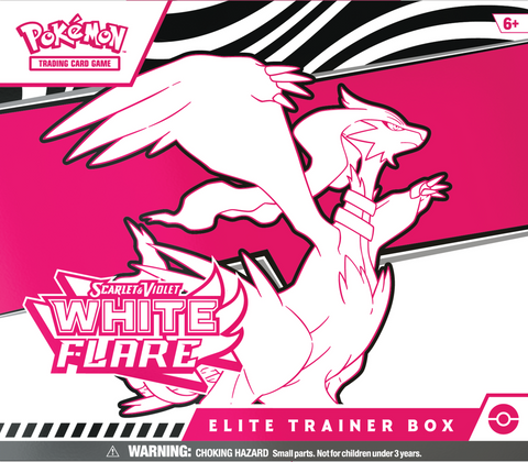 [1 Per Person] Scarlet & Violet White Flare Elite Trainer Box
