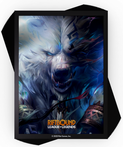 Riftbound League of Legends Trading Card Game Sleeves Origins Volibear
