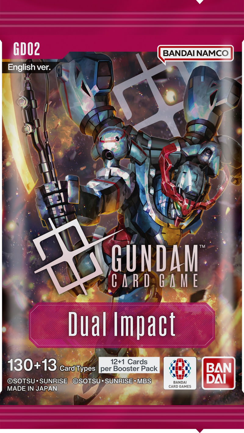 Gundam Card Game Dual Impact GD-02 Booster Pack
