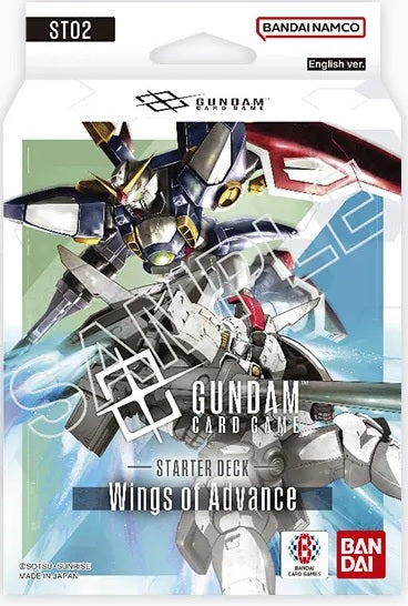 Gundam Card Game Starter Deck Wings of Advance ST02