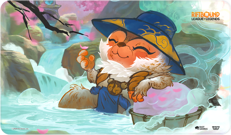 Riftbound League of Legends Trading Card Game Playmat Spiritforged Spirit Blossom Teemo